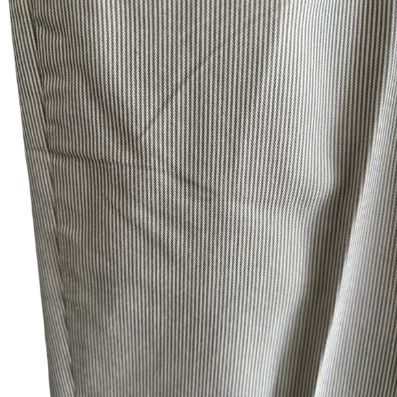 Express Photographer Cropped Trousers Size 28/32 Office Business Casual Striped - Picture 5 of 13